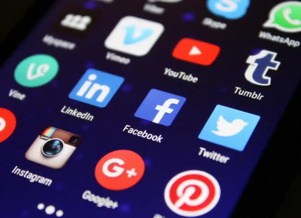 Proven Strategies to Create Engaging Video Content for Social Media Like a Pro 5 Close-up of smartphone displaying popular social media app icons, the core platforms for sharing engaging video content