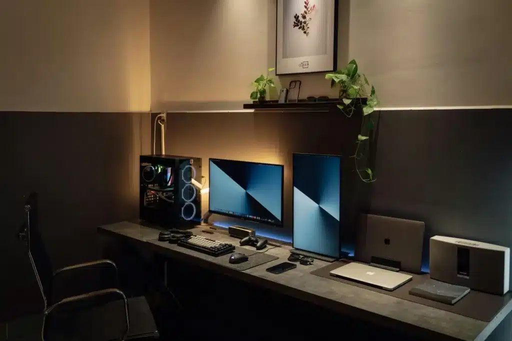 The Real Truth: Why is 3D Modeling Expensive (And Worth Every Penny) 3 3D Modeling Expensive workstation setup featuring high-performance PC, dual monitors, gaming accessories, and professional workspace design