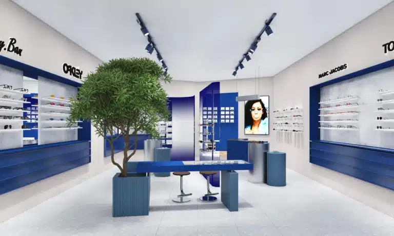 Retail CGI services 3D store visualization